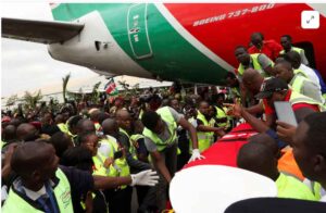 Raila's body arrival