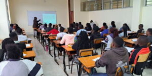Students in class
