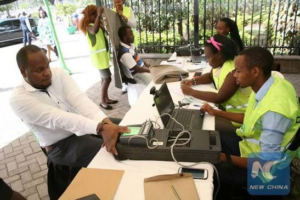 Voter registration exercise